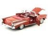 Cochesdemetal.es 1957 Chevrolet Bel Air Open Convertible Rojo 1:18 Motor Max 73175