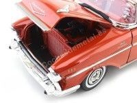 Cochesdemetal.es 1957 Chevrolet Bel Air Open Convertible Rojo 1:18 Motor Max 73175