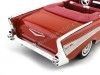 Cochesdemetal.es 1957 Chevrolet Bel Air Open Convertible Rojo 1:18 Motor Max 73175