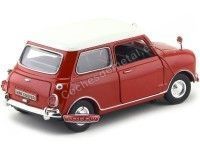 1959 Old Mini Cooper Rojo-Blanco 1:18 Motor Max 73113 Cochesdemetal 2 - Coches de Metal 