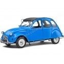 1982 Citroen 2CV6 Azul Aceite 1:18 Solido S1805026