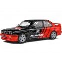 1990 BMW E30 M3 Drift Team "ADVAN" Negro/Rojo 1:18 Solido S1801521