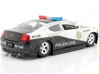 2006 Dodge Charger Policia Civil "Fast & Furious" Blanco/Negro 1:24...