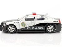 2006 Dodge Charger Policia Civil "Fast & Furious" Blanco/Negro 1:24...