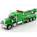 1967 Peterbilt 359 Wrecker Camión Grúa de 4 Ejes Verde 1:43 IXO Mod...