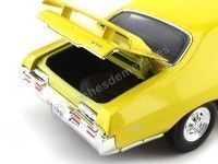 Cochesdemetal.es 1969 Pontiac GTO Judge Amarillo 1:18 Motor Max 73133