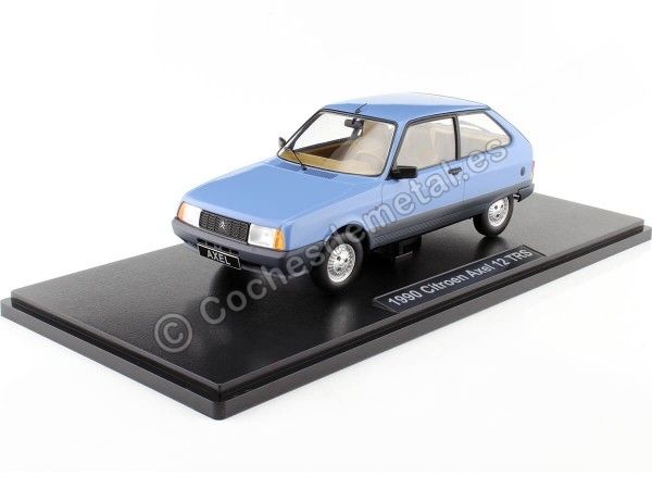 1990 Citroen Axel 12 TRS Azul 1:18 Triple-9 1800338