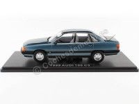 1989 Audi 100 2.3E C3 Verde Azulado Lago Metalizado 1:18 Triple-9 1800350