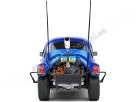 1975 Volkswagen VW Escarabajo "Baja Bug" Azul Metalizado 1:18 Solido S1809601