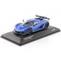 2021 Koenigsegg Jesko 5.0 V8 1599hp Azul Metalizado 1:43 Solido S4312601