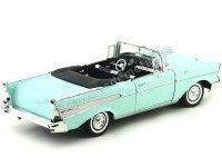 Cochesdemetal.es 1957 Chevrolet Bel Air Open Convertible Verde 1:18 Motor Max 73175