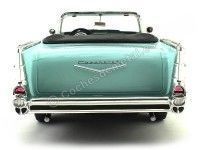 Cochesdemetal.es 1957 Chevrolet Bel Air Open Convertible Verde 1:18 Motor Max 73175