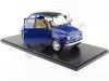 1968 Fiat 500 F Custom Con Techo Corredizo Azul Oscuro 1:12 KK-Scale KKDC120063