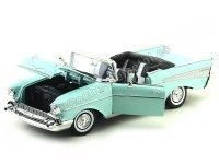 Cochesdemetal.es 1957 Chevrolet Bel Air Open Convertible Verde 1:18 Motor Max 73175