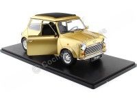 1997 Mini Cooper con Techo Corredizo Dorado Metalizado 1:12 KK-Scale KKDC120076L