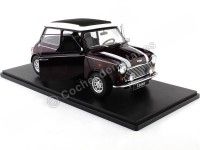 1997 Mini Cooper con Techo Corredizo Violeta/Blanco 1:12 KK-Scale KKDC120075L