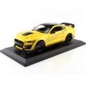 2020 Ford Mustang Shelby GT500 Amarillo/Negro 1:18 Maisto 31452