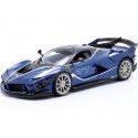 2018 Ferrari FXX-K Evoluzione Hybrid 6.3 V12 Azul/Blanco 1:18 Bburago 16012