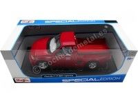 2002 Ford SVT F150 Lightning Pick Up Truck Rojo 1:18 Maisto 31141