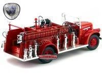 1941 GMC Firetruck Camión de Bomberos Rojo 1:24 Lucky Diecast 20068 Cochesdemetal 2 - Coches de Metal 