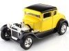 1929 Ford Model A Hot Rod Coupe Amarillo/Negro 1:24 Maisto 31201