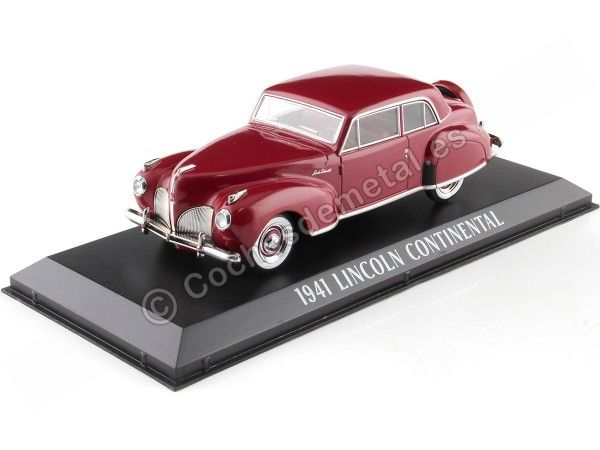 1941 Lincoln Continental Granate 1:43 Greenlight 86324