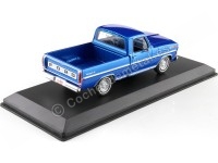 1970 Ford F-100 Pick-Up Azul Acapulco Metalizado 1:43 Greenlight 86317