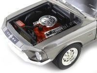 1968 Ford Shelby GT-500KR Gris 1:18 Lucky Diecast 92168 Cochesdemetal 11 - Coches de Metal 