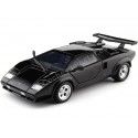 1974 Lamborghini Countach LP 5000 S Negro 1:24 Welly 24112