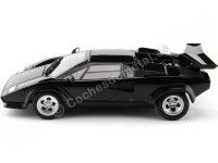 1974 Lamborghini Countach LP 5000 S Negro 1:24 Welly 24112