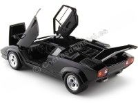 1974 Lamborghini Countach LP 5000 S Negro 1:24 Welly 24112