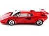 1974 Lamborghini Countach LP 5000 S Rojo 1:24 Welly 24112