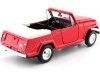 1970 Jeep Jeepster Commando Convertible Rojo/Blanco 1:24 Welly 24117