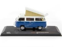 1978 Volkswagen VW Transporter Type II (T2) Westfalia Azul/Blanco 1:43 IXO Models CLC502NSP.22