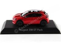 2022 Peugeot 208 GT Pack Rojo Elixir 1:43 Norev 472836