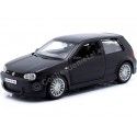 2002 Volkswagen VW Golf R32 Mk4 V6 Negro Mate 124 Maisto 31290