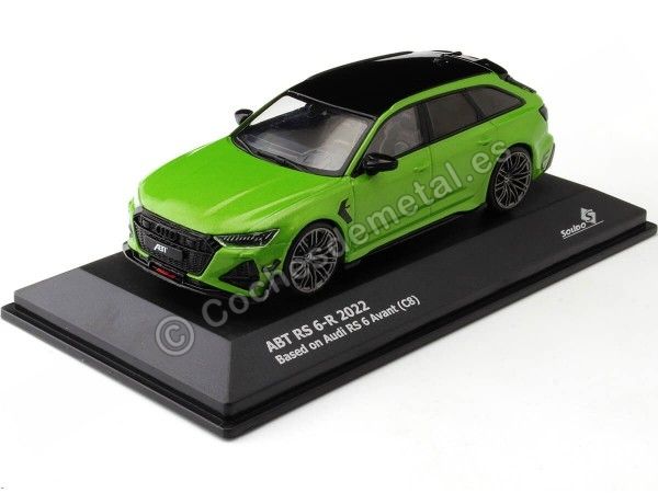 2022 ABT RS6-R Basado en Audi RS6 (C8) Verde Java Metalizado 1:43 S...