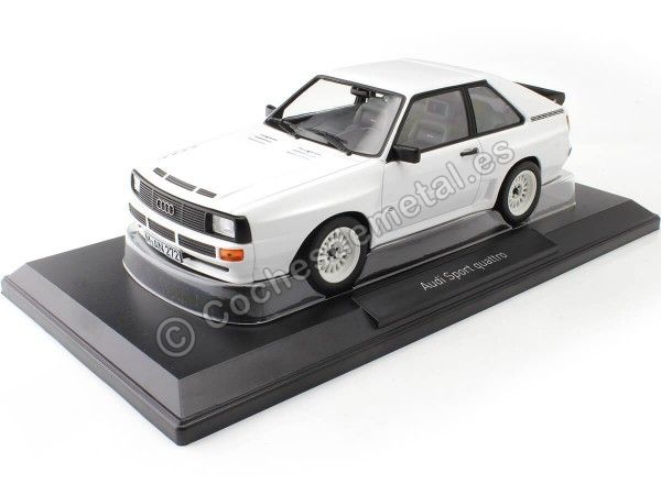 1985 Audi Coupe Sport Quattro Blanco Alpino 1:18 Norev 188313
