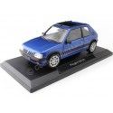 1992 Peugeot 205 GTi 1.9 Con Techo Solar Azul Miami Metalizado 1:18 Norev 184844