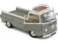 1968 Volkswagen VW T2 Pick-Up Gris/Blanco 1:18 Solido S1809402