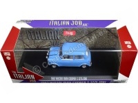 1967 Austin Mini Cooper S 1275 MK1 "The Italian Job" Azul 1:43 Greenlight 86549