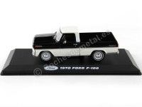 1970 Ford F-100 Pick-Up Azul Negro/Blanco 1:43 Greenlight 86338