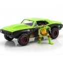 1967 Chevrolet Camaro + Raphael "Tortugas Ninja" 1:24 Jada Toys 333...