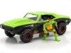 1967 Chevrolet Camaro + Raphael "Tortugas Ninja" 1:24 Jada Toys 333...