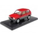 1980 Fiat Panda 45 (Seat Panda 45) Rojo/Gris "Coches Inolvidables" 1:24 Editorial Salvat ES30