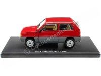 1980 Fiat Panda 45 (Seat Panda 45) Rojo/Gris "Coches Inolvidables" 1:24 Editorial Salvat ES30