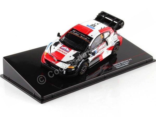 2022 Toyota GR Yaris Rally 1 Nº18 Katsuta/Johnston Rally Estonia 1:43 IXO Models RAM861.22