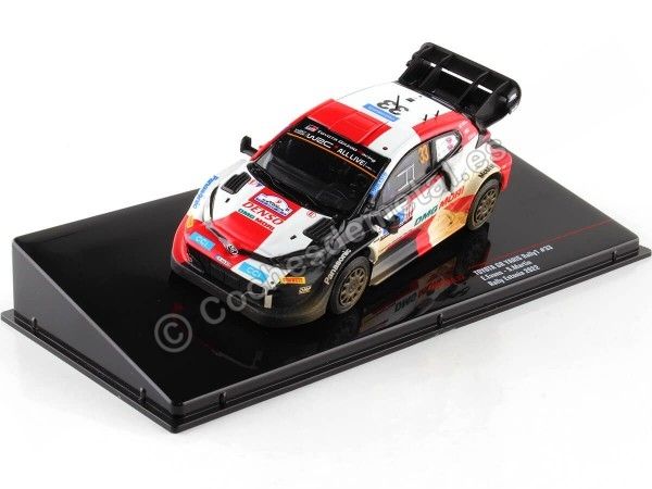 2022 Toyota GR Yaris Rally 1 Nº33 Evans/Martin Sucio Rally Estonia 1:43 IXO Models RAM860.22