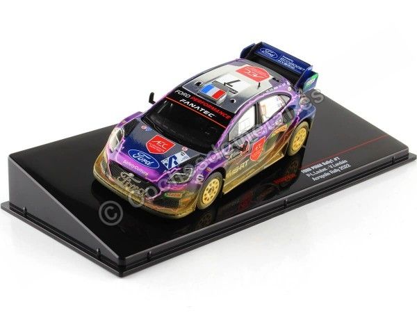 2022 Ford Puma Rally 1 Nº7 Loubet/Landais Versión Sucio Rally Acrópolis 1:43 IXO Models RAM870.22