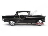 Cochesdemetal.es 1955 Chevrolet Bel Air Hard Top Negro Metalizado 1:18 Motor Max 73185